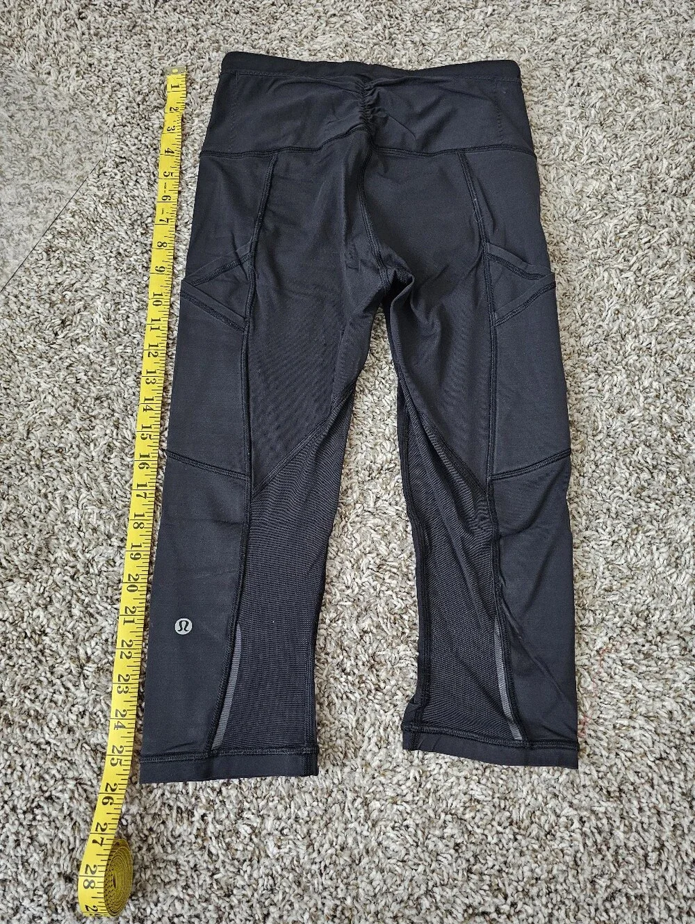 Lululemon Cropped Leggings – Black | Excellent Condition|Size 4|No 30